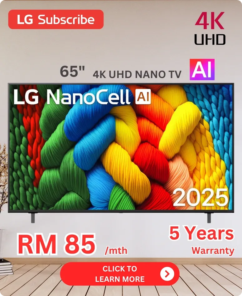 Lynn LG Subscribe tv rent-up ansuran easy pay