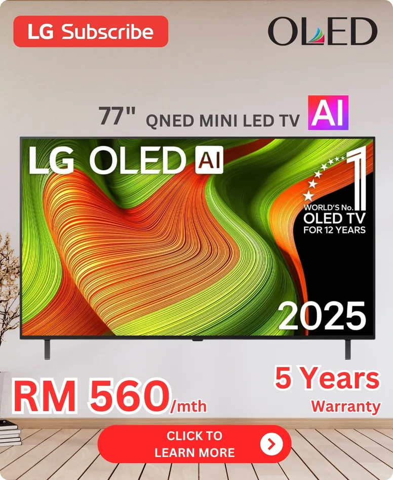 Lynn LG Subscribe peti ais refigrator rent-up ansuran easy pay